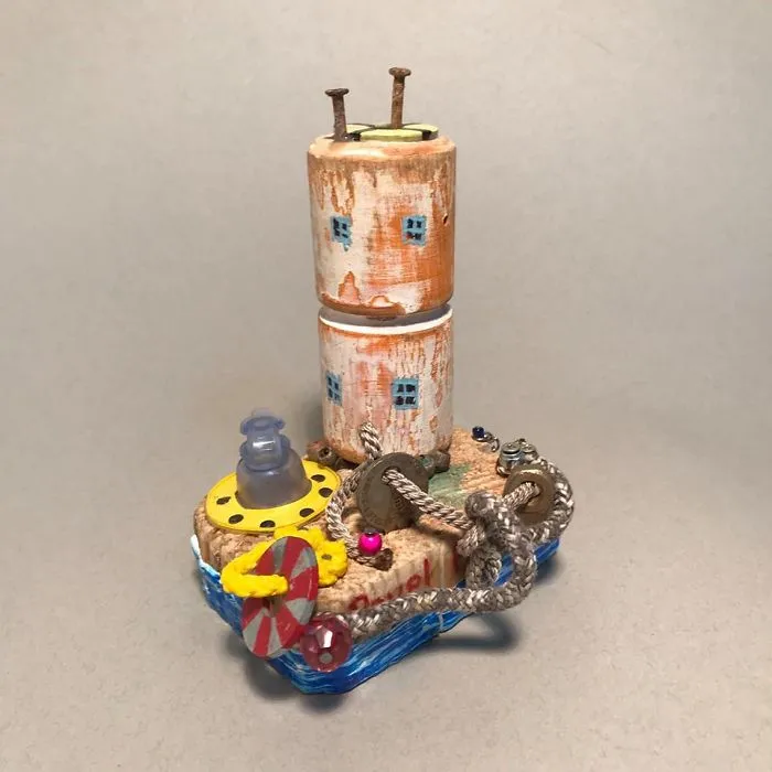 I Recycled 50 Kilograms Of Beach Trash And Made These Miniatures (39 Pics)