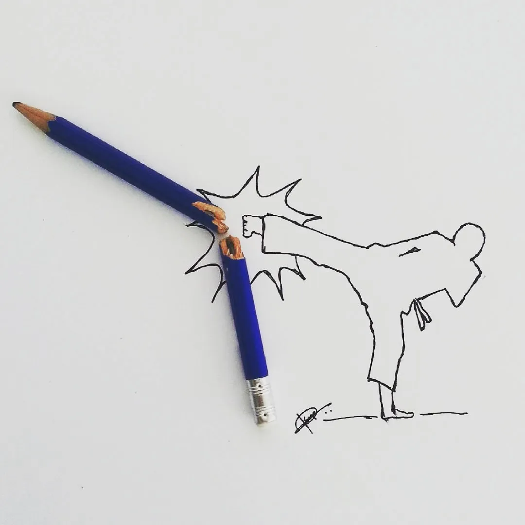 Art With Objects - A Series Of 12 Photo