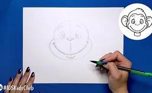 Be Less Bored At Home! We Made A Cute Drawing Tutorial For Kids Using Whatever Resources We Had At Home.