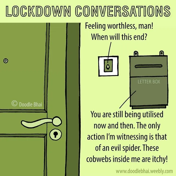 Doorbell And Letter Box