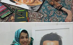 This Artist Defies Disability By Drawing With Her Foot, Here Are 30 Of Her Best Portraits