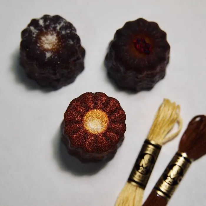 124 Realistic Food Embroidery Designs by Ipnot Might Make Your Mouth Water