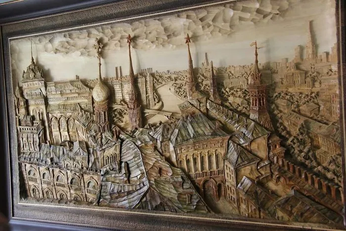 Russian Wood Carver Sculpts Incredibly Detailed Pictures (55 Pics)