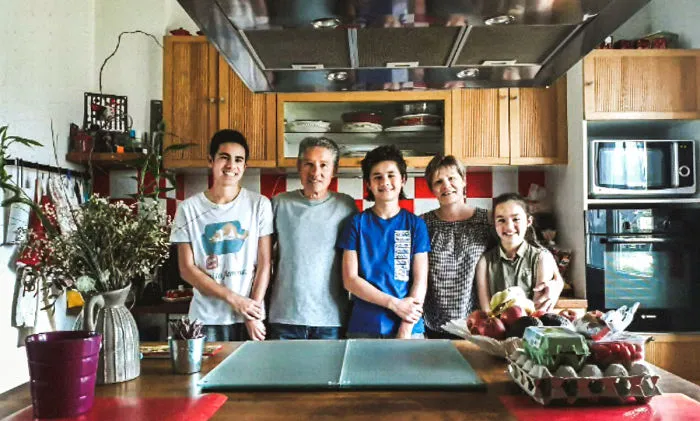 Matis, André, Thomas, Laurence, And Loan (Plouay, France)