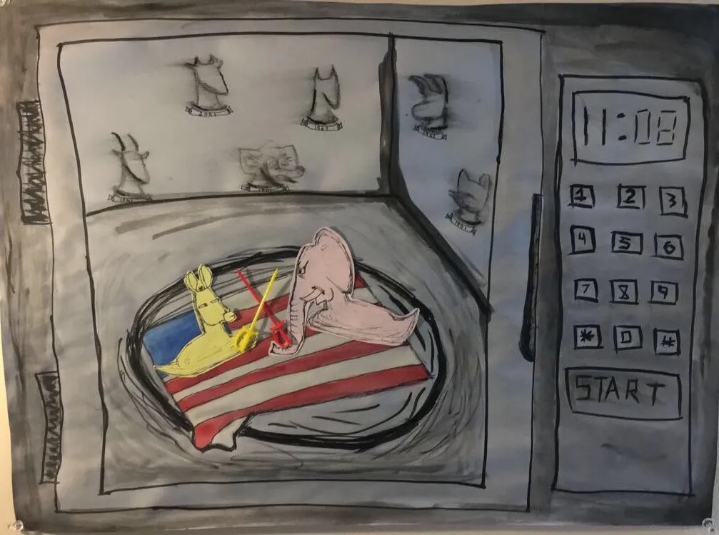 Elections Are All The Same These Days - One Peep Battling Another