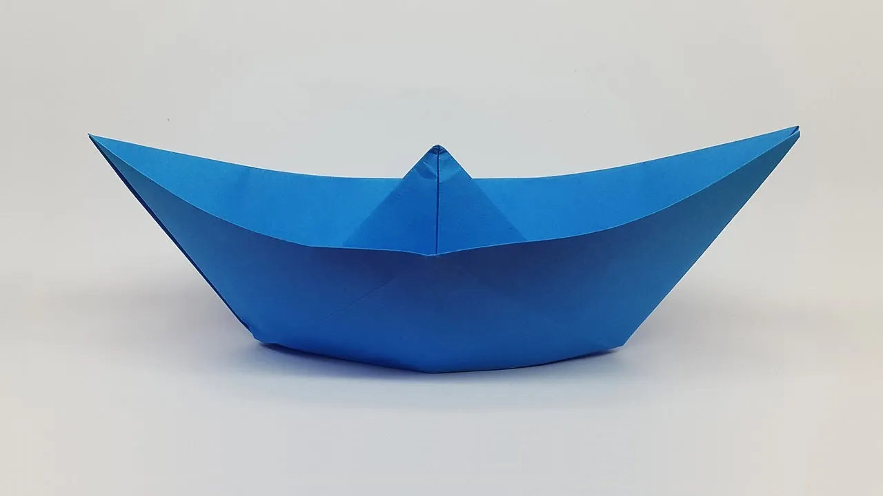 Paper Boat | How To Make A Origami Boat | Origami Step By Step Tutorial