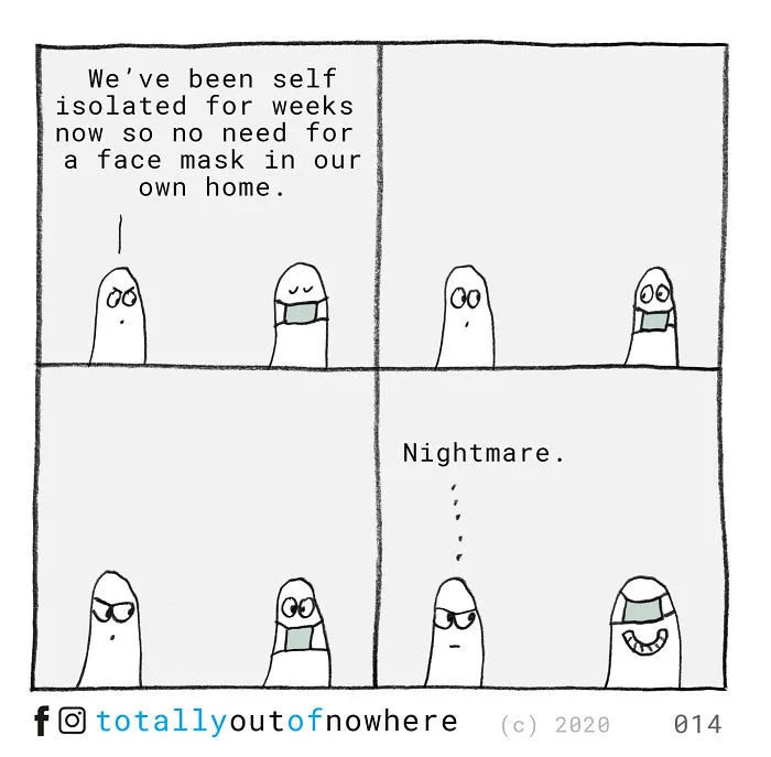 My Comics Show What It's Like To Be Stuck With Each Other In A Small Apartment (30 Pics)