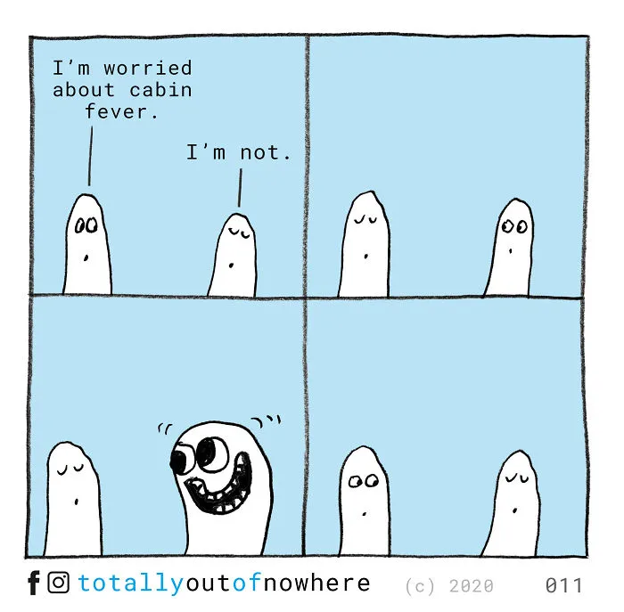 My Comics Show What It's Like To Be Stuck With Each Other In A Small Apartment (30 Pics)