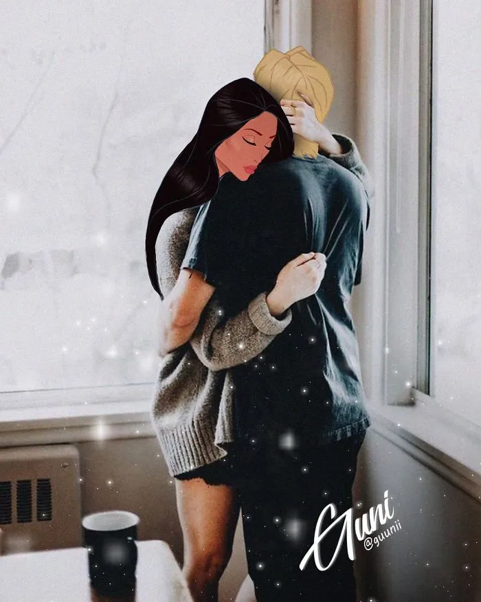 85 Pics Of What "Living Happily Ever After" Looks Like For Disney Princesses, As Imagined By Russian Artist Guni