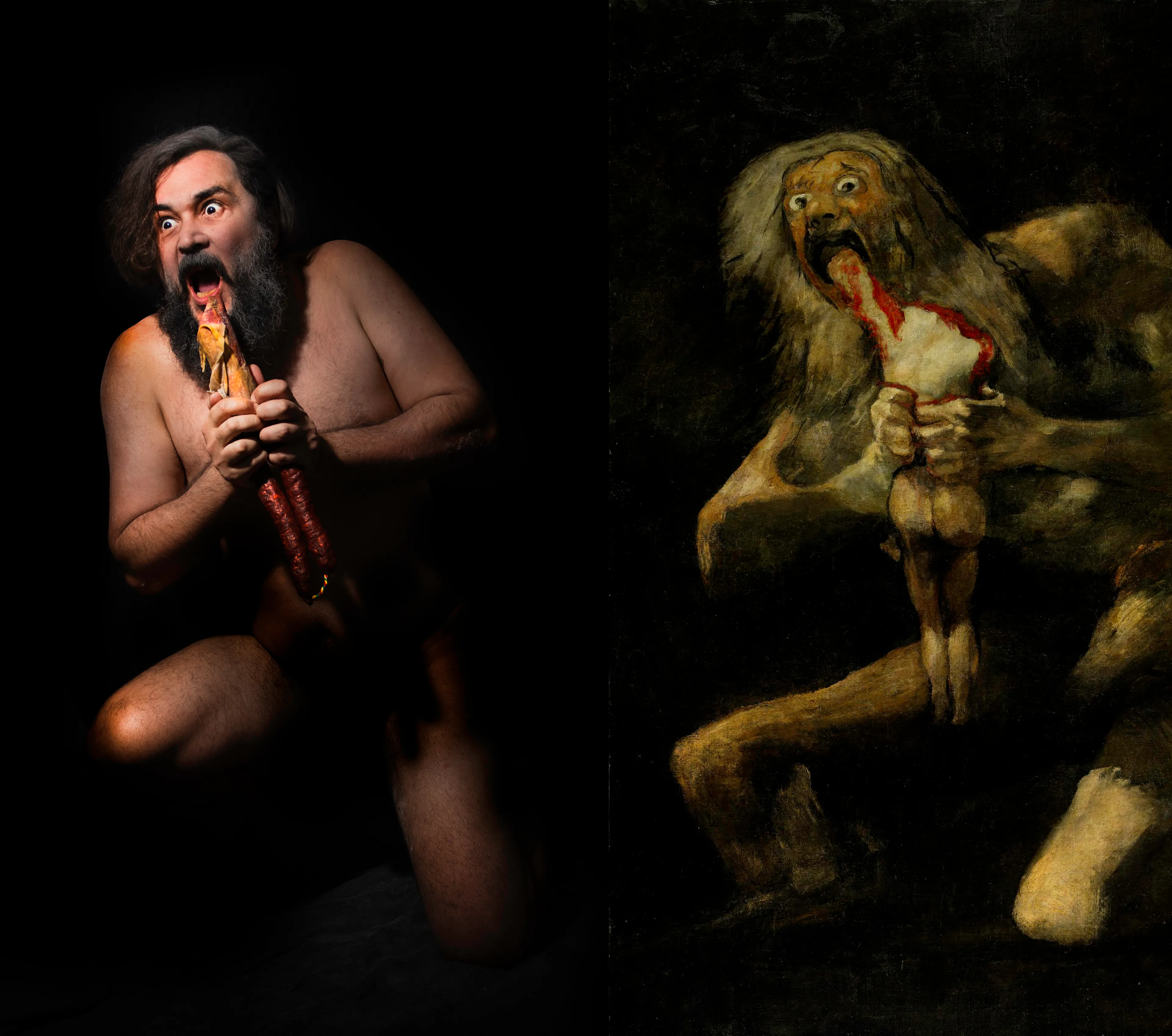 Art Challenge! Saturn Devouring His Son.