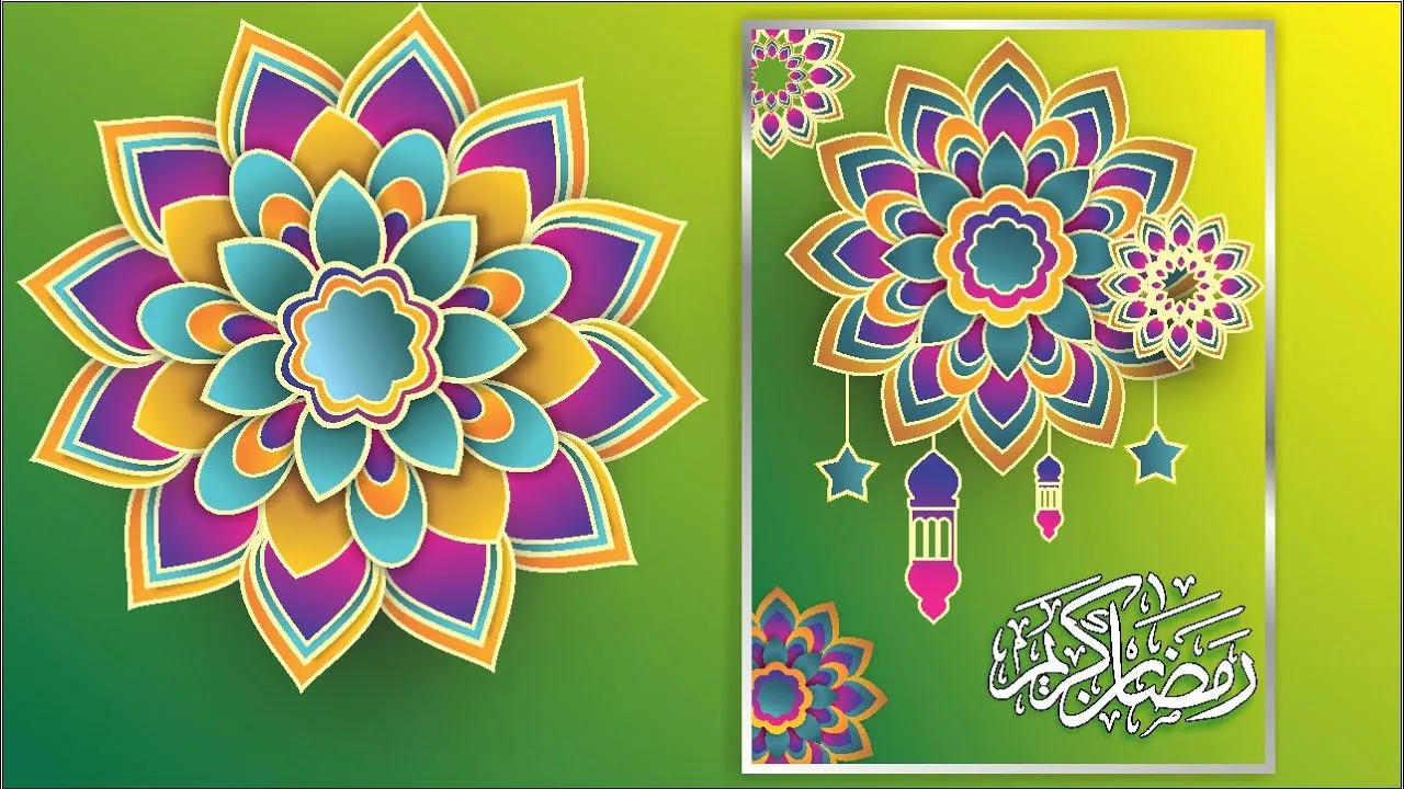 Coreldraw Tutorial – Make Beautiful Ramadan Background Design
