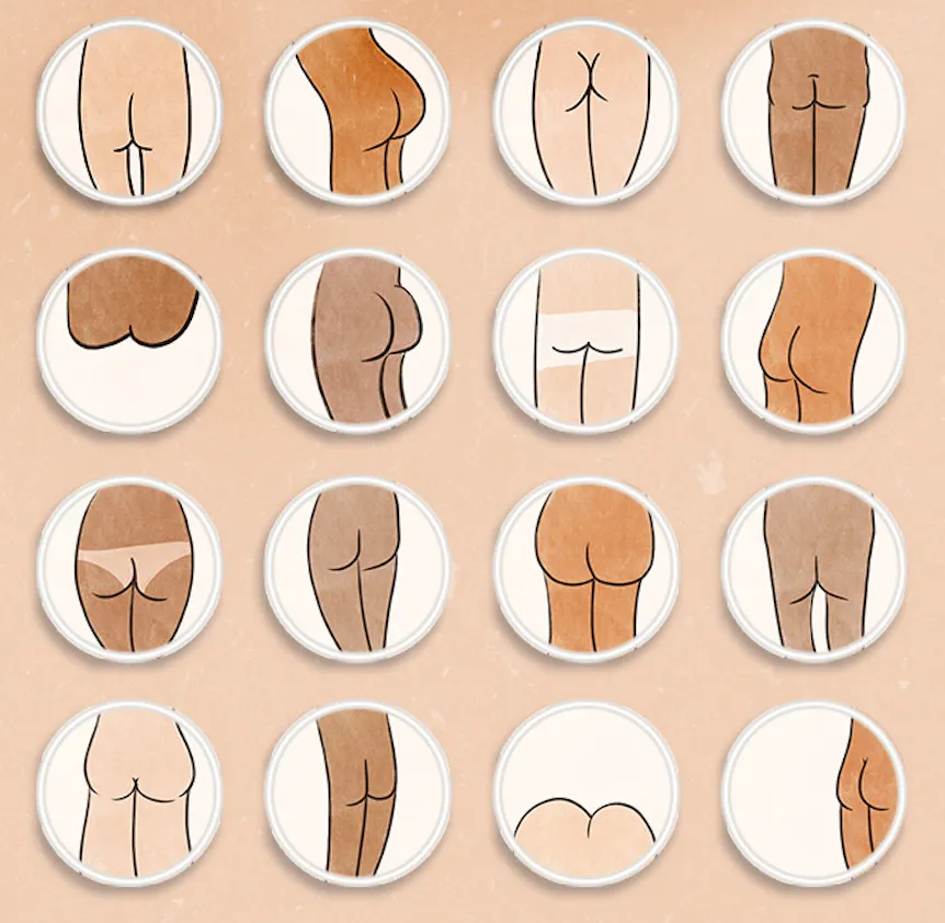 Artist Illustrates Butts For Instagram Icon Covers