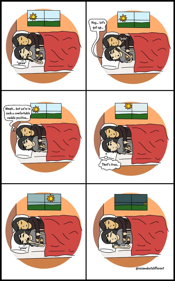 30 Cute And Heartwarming Lesbian Comics About My Relationship With My Girlfriend