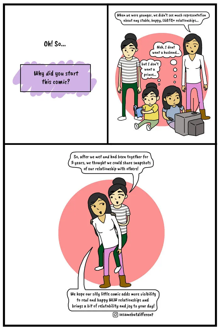 30 Cute And Heartwarming Lesbian Comics About My Relationship With My Girlfriend
