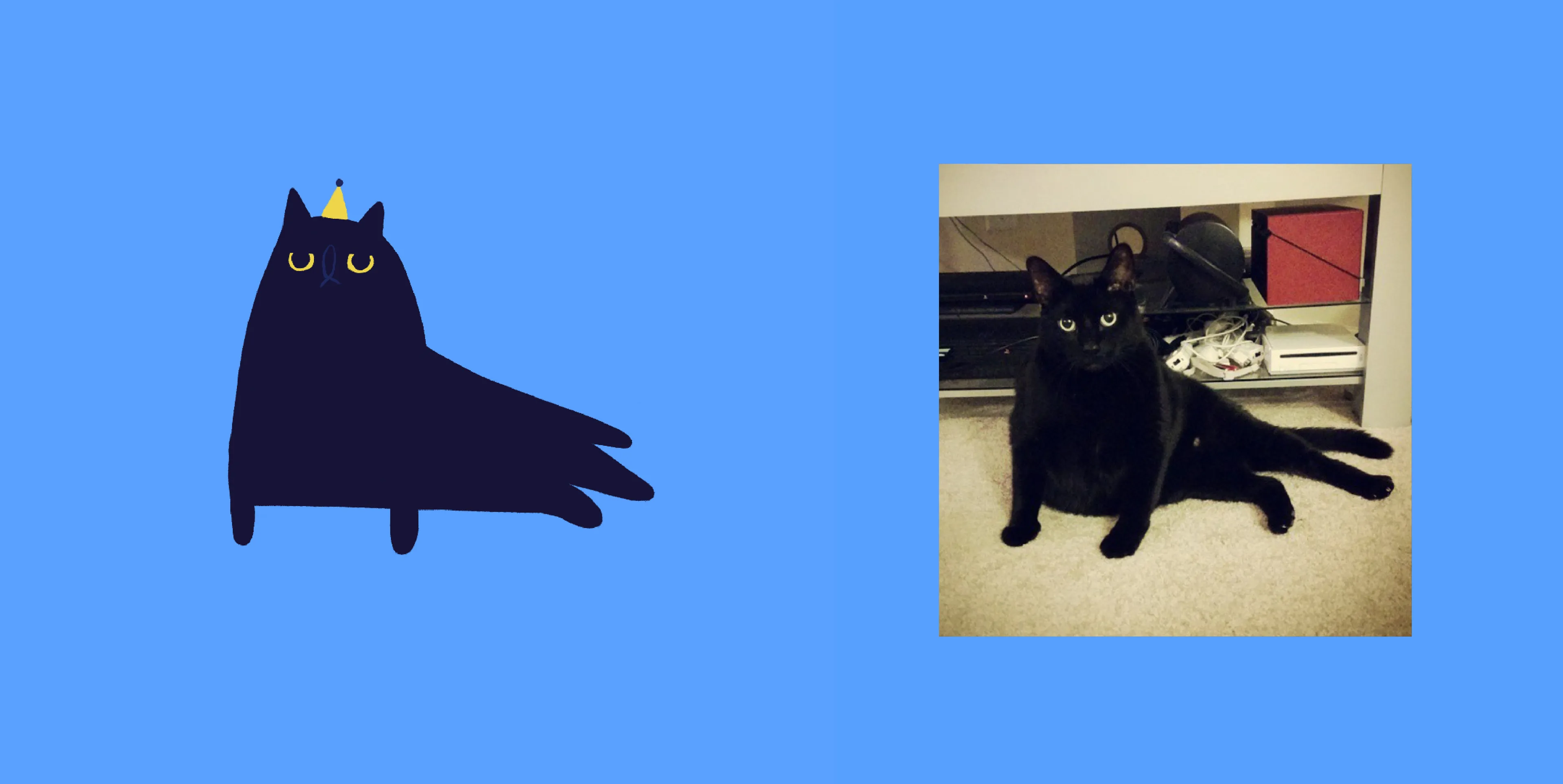 Quarantined Illustrator + Weirdly Shaped Cats = ??