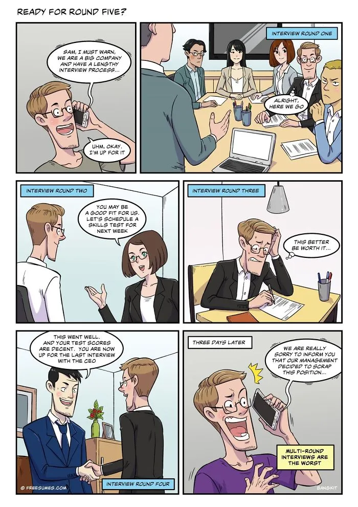 We Illustrate The Struggles Of Finding A Job (13 New Pics)