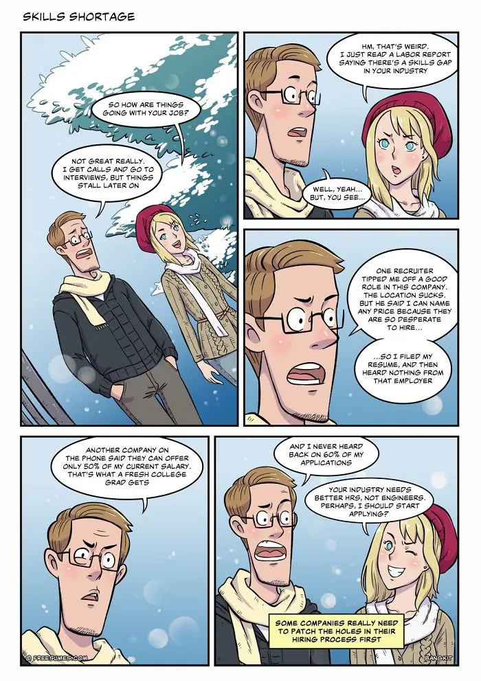 We Illustrate The Struggles Of Finding A Job (13 New Pics)