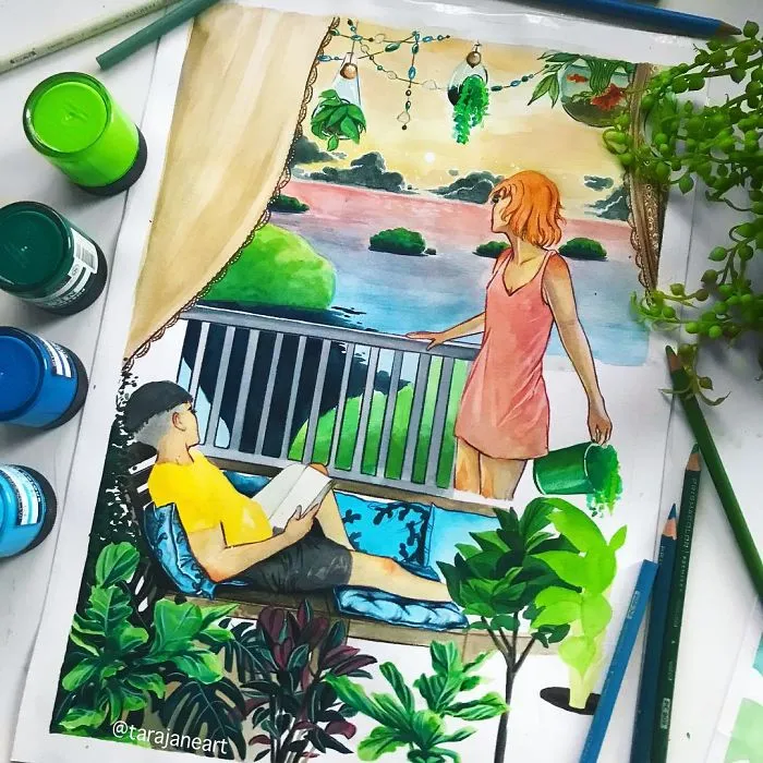 59 Vibrant Illustrations Inspired By Nature By Australian Artist