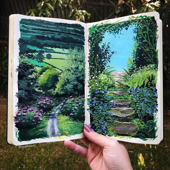 59 Vibrant Illustrations Inspired By Nature By Australian Artist