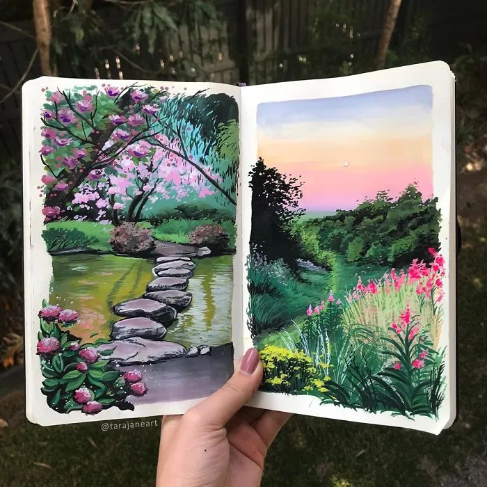 59 Vibrant Illustrations Inspired By Nature By Australian Artist