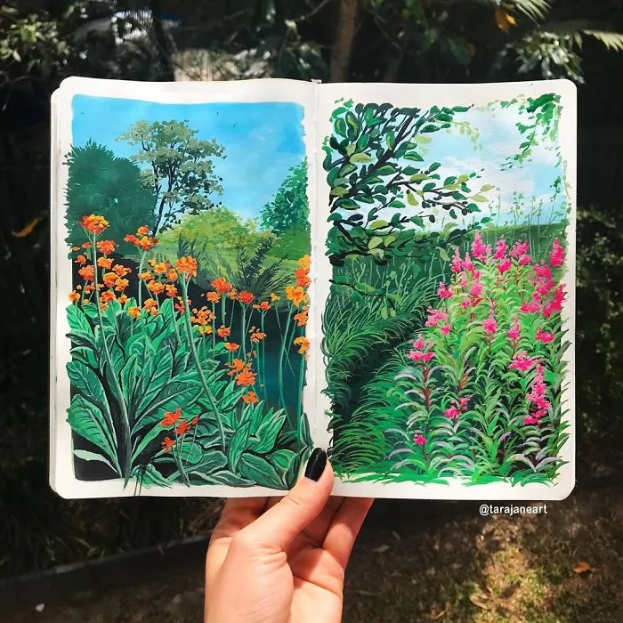 59 Vibrant Illustrations Inspired By Nature By Australian Artist