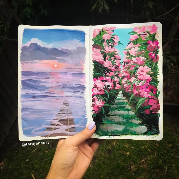 59 Vibrant Illustrations Inspired By Nature By Australian Artist