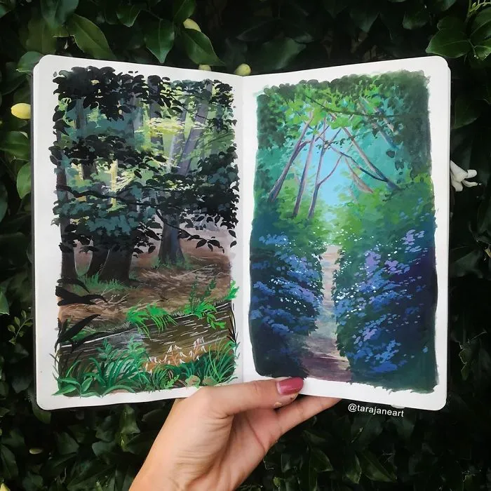 59 Vibrant Illustrations Inspired By Nature By Australian Artist