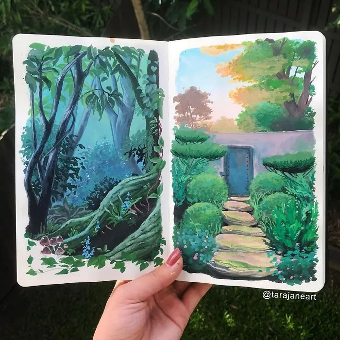 59 Vibrant Illustrations Inspired By Nature By Australian Artist