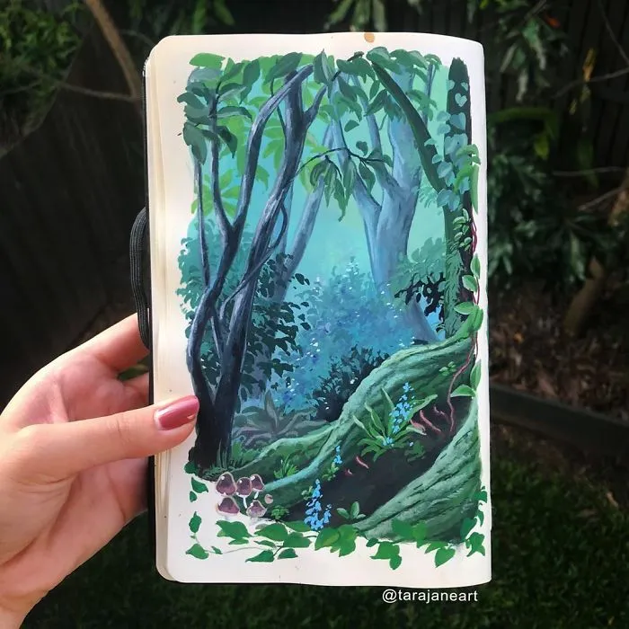 59 Vibrant Illustrations Inspired By Nature By Australian Artist