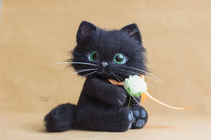 Russian Artist’s Felted Wool Animals Might Stun You With Their Cuteness (67 Pics)