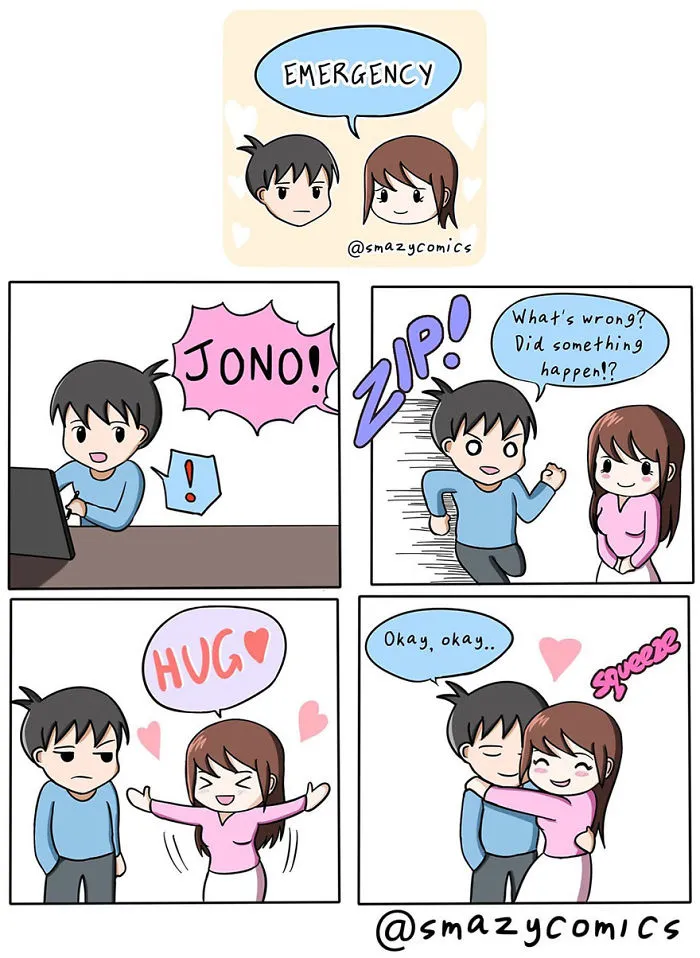 We Call Ourselves A Smazy (Smart And Lazy) Couple And Here Are Our Adventures (58 Comics)
