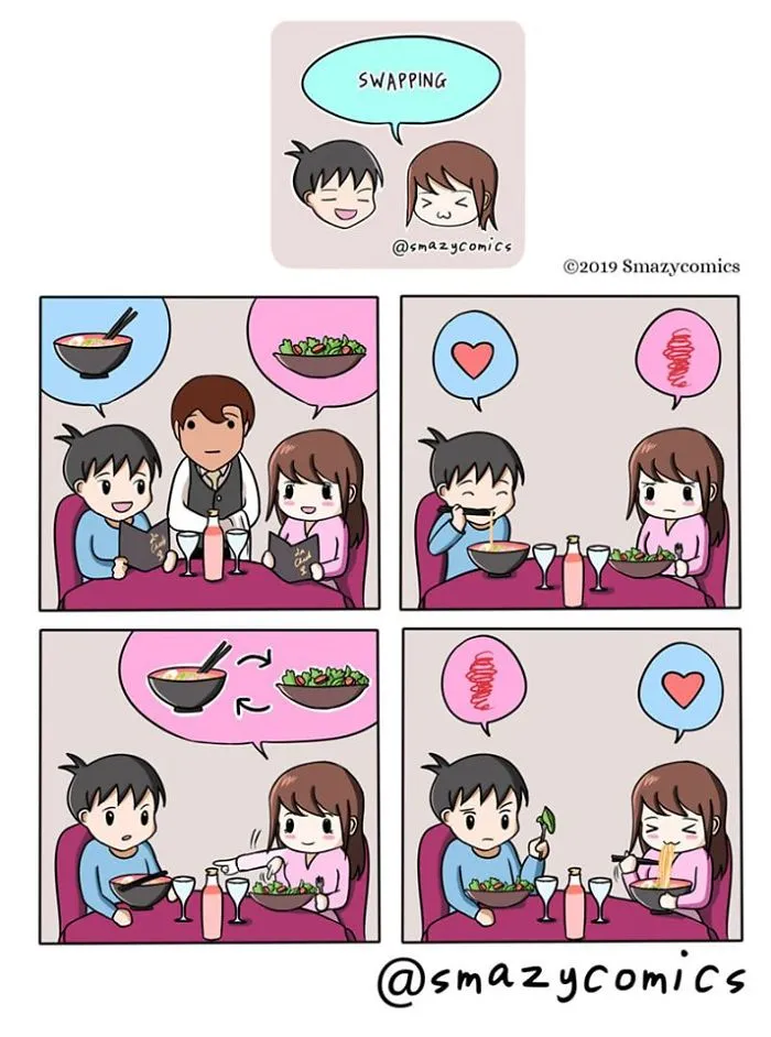 We Call Ourselves A Smazy (Smart And Lazy) Couple And Here Are Our Adventures (58 Comics)