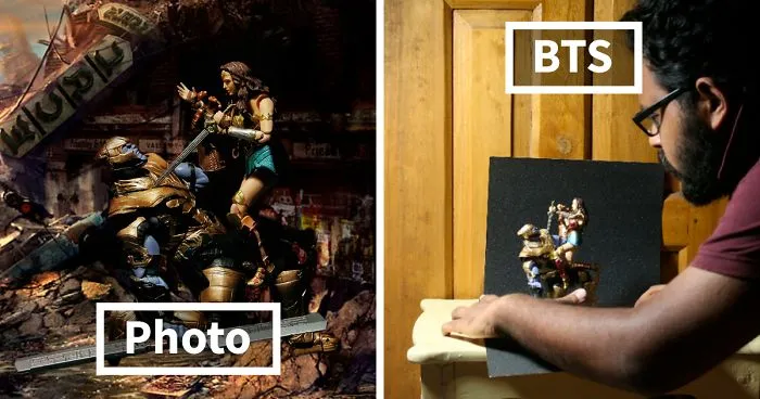 My 22 Miniature Action Scenes With Superhero Toys From DC And Marvel