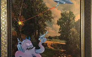 My 26 Subverted Paintings That I Find At Garage Sales And Charity Shops