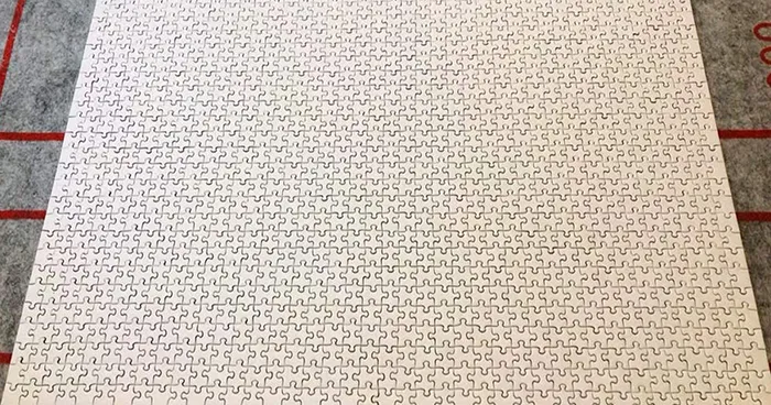Amazon Is Now Selling A 1000-Piece All-White “Impossible” Puzzle For $20 And It Looks Like A Cruel Joke