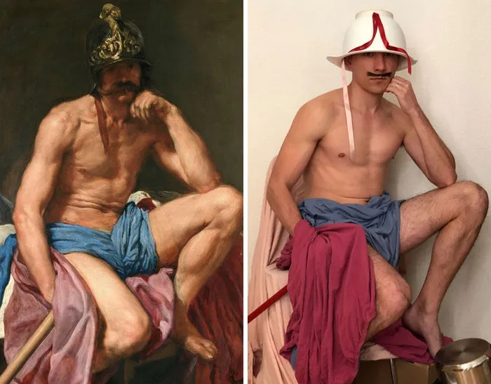 La gente recrea cuadros famosos en este grupo español de Facebook, aquí tienes 30 de los mejores