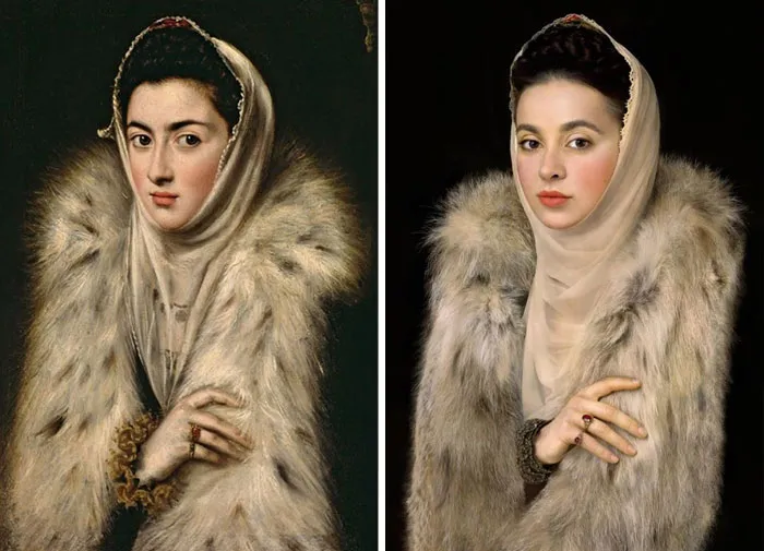 The Lady In A Fur Wrap