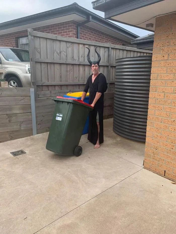 30 Australians Realize They Can Only Go Out To Take The Bins Out, Turn It Into A Special Occasion By Dressing Up In Their Best Clothes