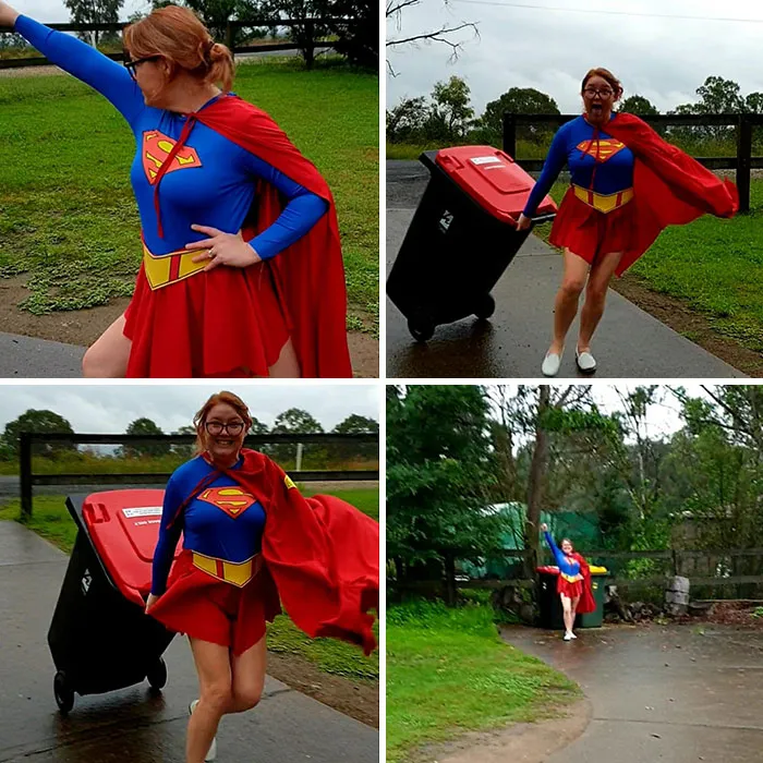 30 Australians Realize They Can Only Go Out To Take The Bins Out, Turn It Into A Special Occasion By Dressing Up In Their Best Clothes