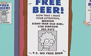 35 Of The Wittiest Signs Found In The Simpsons
