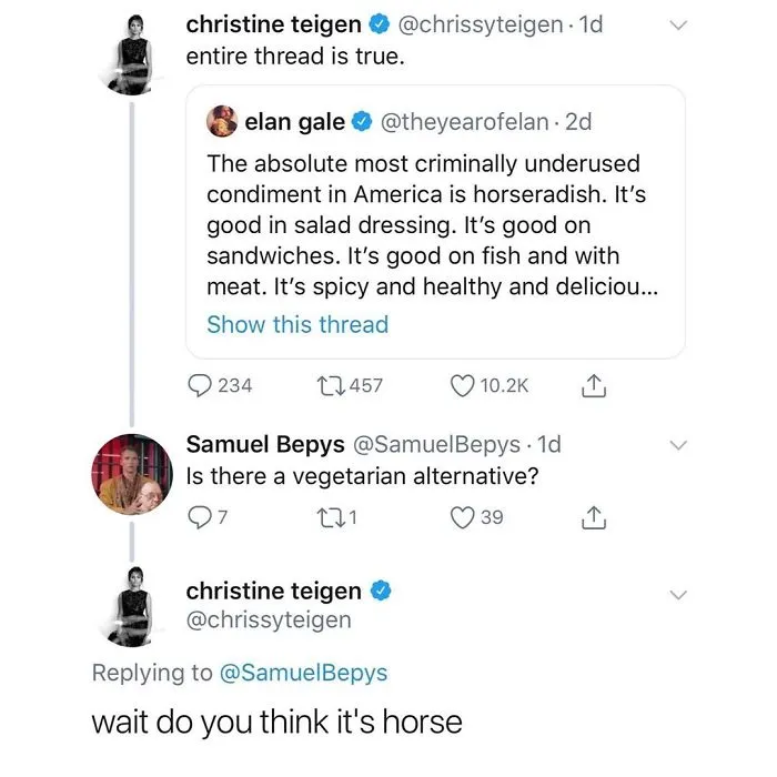 Chrissy Teigen Is The Unofficial Queen Of Twitter And Here Are 30 Of Her Funniest Tweets