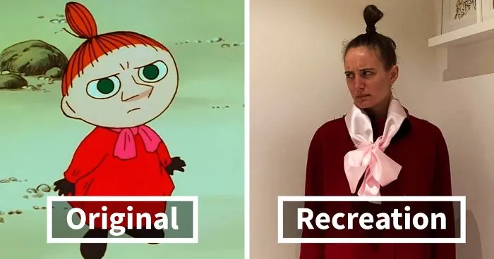 2 Girls Fight Self-Isolation Boredom By Recreating Iconic Pop Culture Looks And Here Are 20 Of The Best Examples