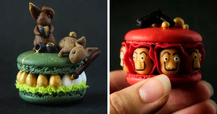 This Baker Has Mastered The Art Of Decorative Macarons And Here Are 27 Of The Best Ones