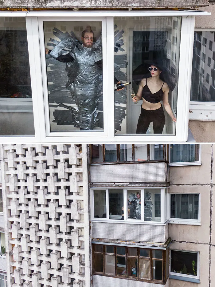 30 Quarantine Portraits That I Took With A Drone To Show Everyone That It Can Be Fun (New Pics)