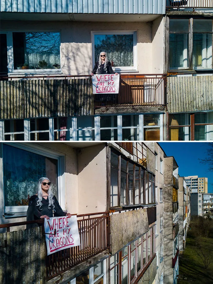 30 Quarantine Portraits That I Took With A Drone To Show Everyone That It Can Be Fun (New Pics)