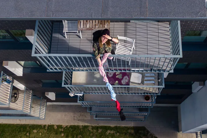 30 Quarantine Portraits That I Took With A Drone To Show Everyone That It Can Be Fun (New Pics)