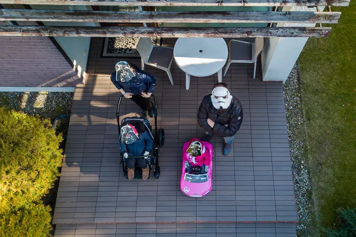 30 Quarantine Portraits That I Took With A Drone To Show Everyone That It Can Be Fun (New Pics)