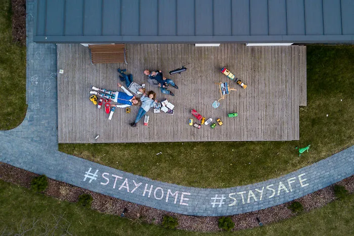 30 Quarantine Portraits That I Took With A Drone To Show Everyone That It Can Be Fun (New Pics)