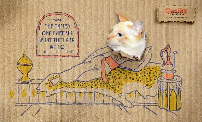 My 51 Favorite Print Ads That Use Cats In A Purrfect Way