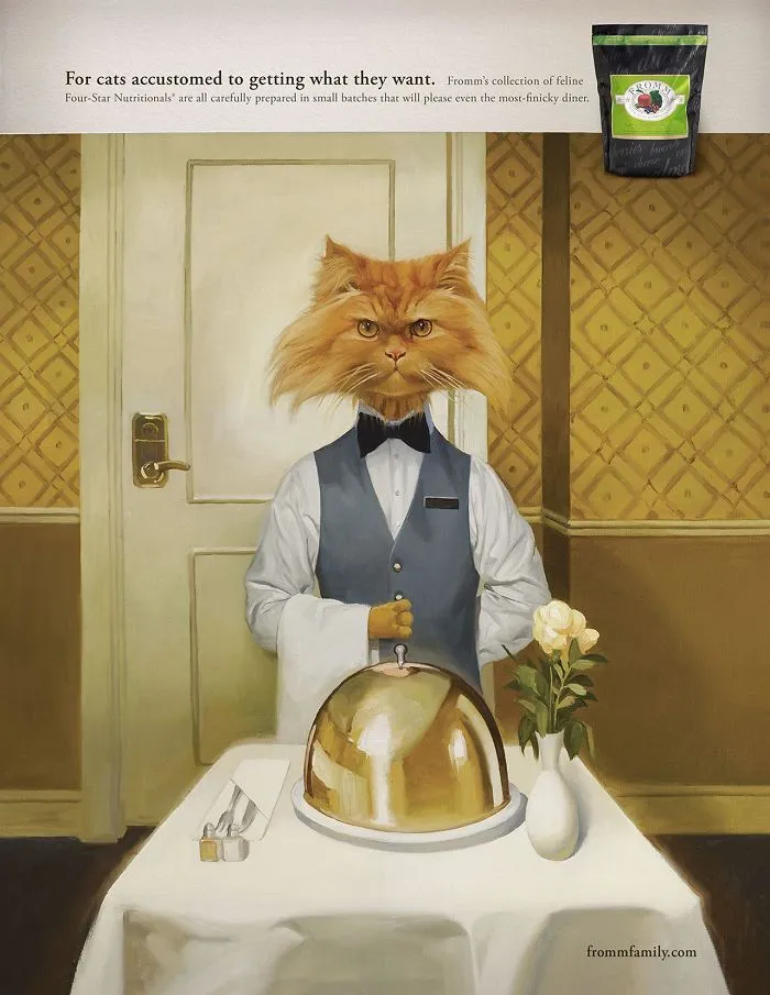 My 51 Favorite Print Ads That Use Cats In A Purrfect Way
